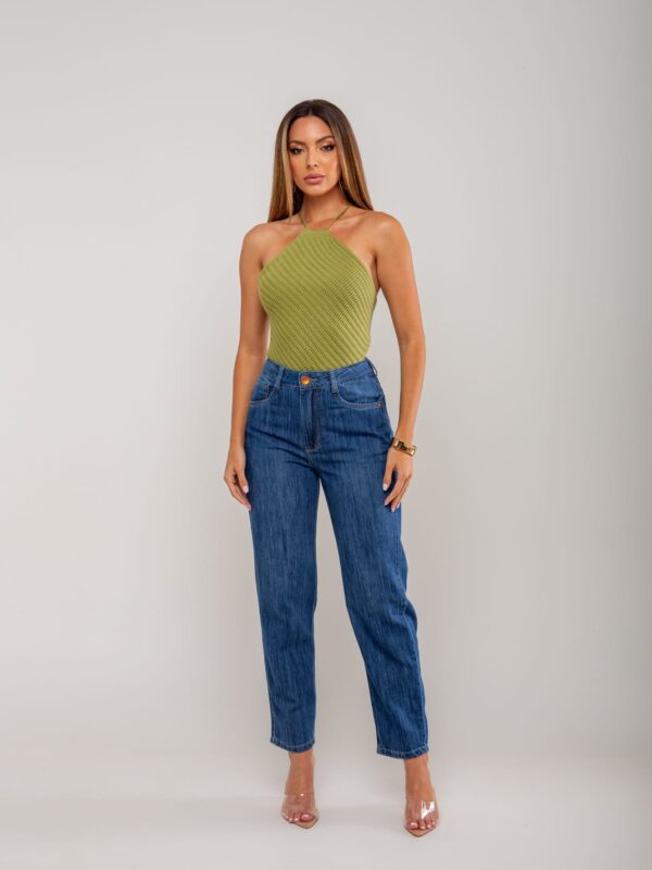 Calça Feminina Mom Fit - REF: 10